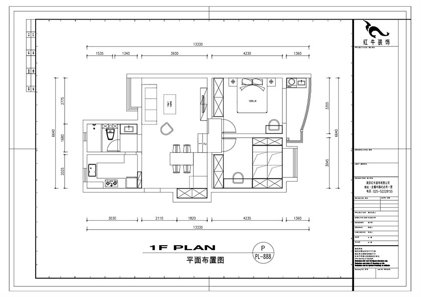 劉萍萍_楓丹白露10-101-87㎡-北歐風格_2室2廳1衛（老房裝(zhuāng)修）_定制家￥127380_全包12