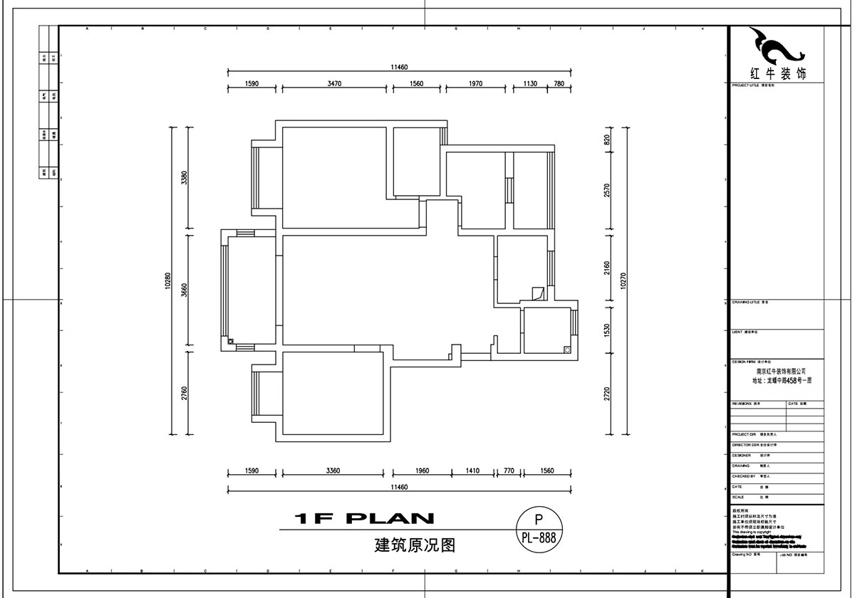 劉萍萍｜中(zhōng)南山(shān)錦花(huā)城10-1-802-97㎡-簡約風格｜3室2廳2衛｜老房裝(zhuāng)修｜定制家￥132780｜全包14萬｜00_01建築原況圖